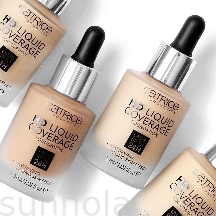 Основа тональная CATRICE cosmetics HD LIQUID COVERAGE FOUNDATION